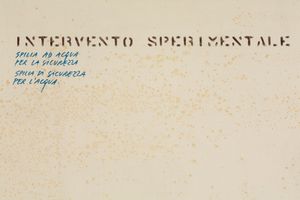 PLESSI FABRIZIO : Spilla ad acqua, 1975  - Asta Arte Moderna e Contemporanea | Prima Parte - Associazione Nazionale - Case d'Asta italiane