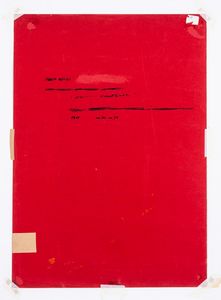 Nigro Mario : Vibrazioni simultanee, 1961  - Asta Arte Moderna e Contemporanea | Prima Parte - Associazione Nazionale - Case d'Asta italiane
