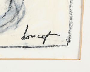 Doucet Jacques : Senza titolo, 1963  - Asta Arte Moderna e Contemporanea | Prima Parte - Associazione Nazionale - Case d'Asta italiane