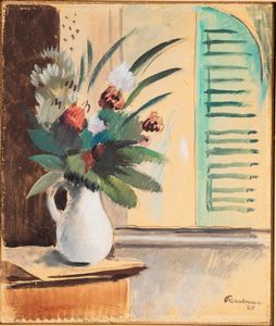 Paulucci Enrico - Fiori finestra, 1929