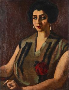 Bucci Anselmo : Olga Lapidos, 1927  - Asta Arte Moderna e Contemporanea | Prima Parte - Associazione Nazionale - Case d'Asta italiane