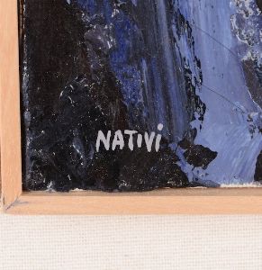 Nativi Gualtiero : Senza titolo, 1960  - Asta Arte Moderna e Contemporanea | Prima Parte - Associazione Nazionale - Case d'Asta italiane