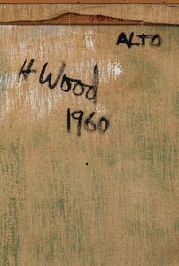 Wood Howard : Senza titolo, 1960  - Asta Arte Moderna e Contemporanea | Prima Parte - Associazione Nazionale - Case d'Asta italiane