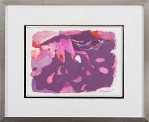 Morandis Gino : Immagine in rosa, 1960  - Asta Arte Moderna e Contemporanea | Prima Parte - Associazione Nazionale - Case d'Asta italiane