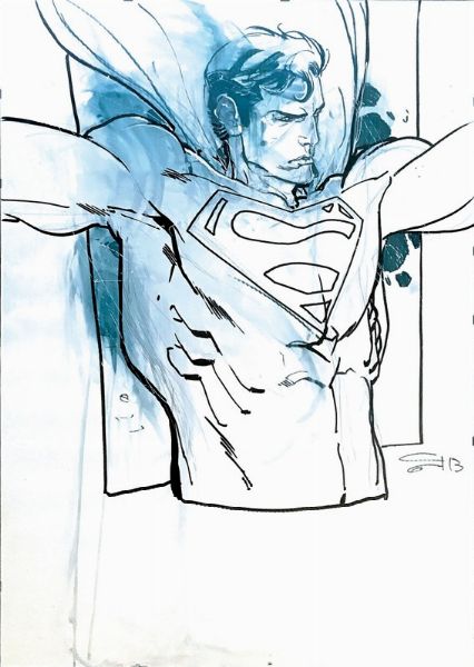 Di Giandomenico Carmine : Superman  - Asta I Maestri del Fumetto e dell'Illustrazione - Associazione Nazionale - Case d'Asta italiane