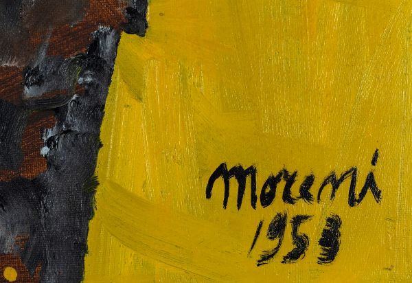 Moreni Mattia : Paesaggio Lunare, 1953  - Asta Arte Moderna e Contemporanea | Seconda Parte - Associazione Nazionale - Case d'Asta italiane