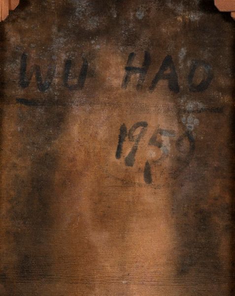 Wu Hao : Senza titolo, 1959  - Asta Arte Moderna e Contemporanea | Seconda Parte - Associazione Nazionale - Case d'Asta italiane
