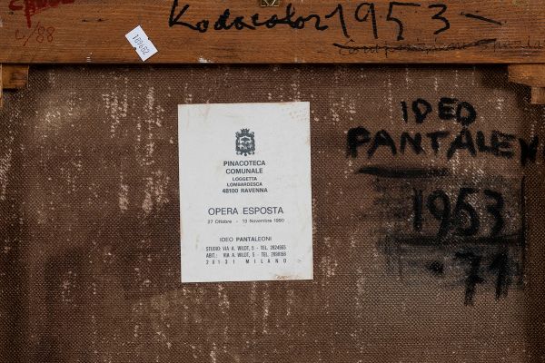 Pantaleoni Ideo : Kodacolor, 1953  - Asta Arte Moderna e Contemporanea | Seconda Parte - Associazione Nazionale - Case d'Asta italiane