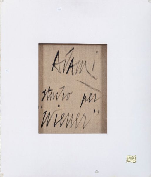 Adami Valerio : Studio per Wiener, 1992  - Asta Arte Moderna e Contemporanea | Seconda Parte - Associazione Nazionale - Case d'Asta italiane