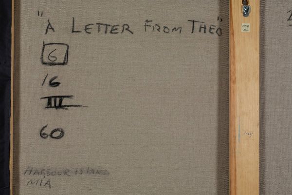 Larraz Julio : A letter from Theo, 2003  - Asta Arte Moderna e Contemporanea | Seconda Parte - Associazione Nazionale - Case d'Asta italiane
