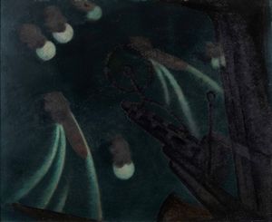 Di Bosso Renato : Convoglio Aerobombardato, 1939  - Asta Arte Moderna e Contemporanea | Seconda Parte - Associazione Nazionale - Case d'Asta italiane