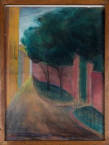 Melotti Fausto : Paesaggio, 1933 ca  - Asta Arte Moderna e Contemporanea | Seconda Parte - Associazione Nazionale - Case d'Asta italiane