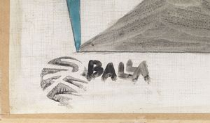 BALLA GIACOMO : Plasticit Spaziale, 1918  - Asta Arte Moderna e Contemporanea | Seconda Parte - Associazione Nazionale - Case d'Asta italiane