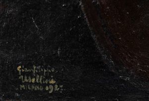 USELLINI GIANFILIPPO : Il riposo dell'alpinista (Ritratto di Vittorio Ponti), 1927  - Asta Arte Moderna e Contemporanea | Seconda Parte - Associazione Nazionale - Case d'Asta italiane