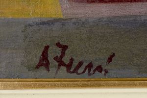 Funi Achille : Modella con anfora, 1956  - Asta Arte Moderna e Contemporanea | Seconda Parte - Associazione Nazionale - Case d'Asta italiane