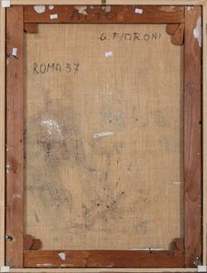Fioroni Giosetta : Senza titolo, 1957  - Asta Arte Moderna e Contemporanea | Seconda Parte - Associazione Nazionale - Case d'Asta italiane