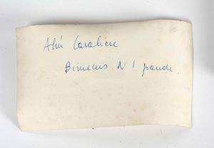 Cavaliere Alik : Il Bimecus, 1962  - Asta Arte Moderna e Contemporanea | Seconda Parte - Associazione Nazionale - Case d'Asta italiane