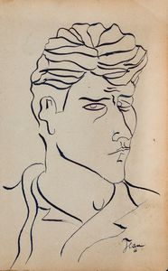 Cocteau Jean - Senza titolo, 1946
