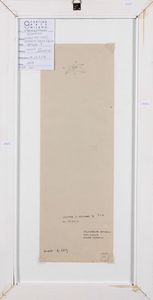 DADAMAINO : Alfabeto della Mente Lettera 3, 1978  - Asta Arte Moderna e Contemporanea | Seconda Parte - Associazione Nazionale - Case d'Asta italiane