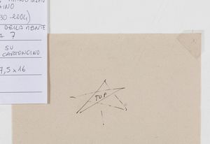DADAMAINO : Alfabeto della Mente Lettera 3, 1978  - Asta Arte Moderna e Contemporanea | Seconda Parte - Associazione Nazionale - Case d'Asta italiane