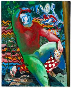 CHIA SANDRO - Il pittore ed il suo tappeto, 2005