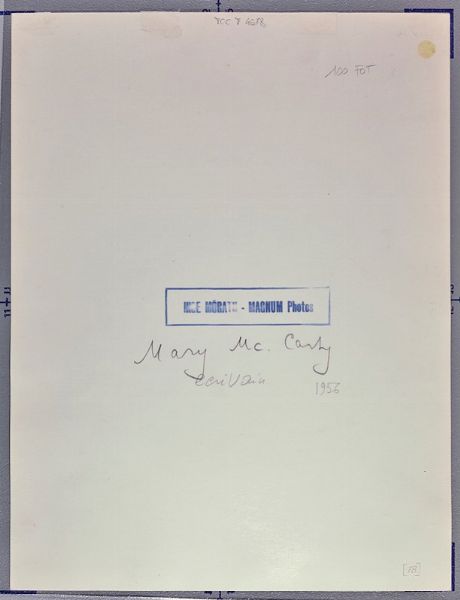 Morath Inge : Mary Mac Carty, 1956  - Asta Fotografia - Associazione Nazionale - Case d'Asta italiane