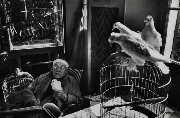 Cartier-Bresson Henri : Henry Matisse, Vence, France, 1944  - Asta Fotografia - Associazione Nazionale - Case d'Asta italiane