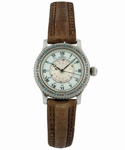 LONGINES - LONGINES, Hour Angle Watch, Lindbergh. Orologio da polso, in acciaio, automatico, impermeabile con fibbia originale. Realizzato nel 1980 circa