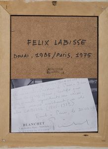 LABISSE FELIX : FELIX LABISSE  - Asta Arte Moderna e Contemporanea - Associazione Nazionale - Case d'Asta italiane