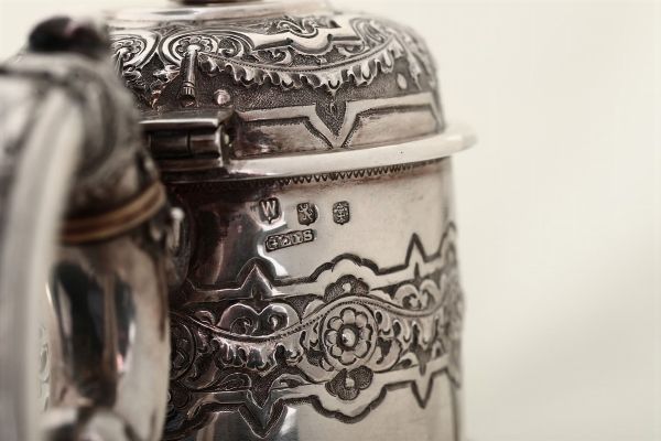 Serivito da caff in argento Scozia XIX-XX secolo  - Asta Argenti da Collezione - Associazione Nazionale - Case d'Asta italiane