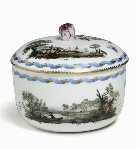 Zuccheriera Meissen, 1780 circa  - Asta Maioliche e Porcellane - Associazione Nazionale - Case d'Asta italiane