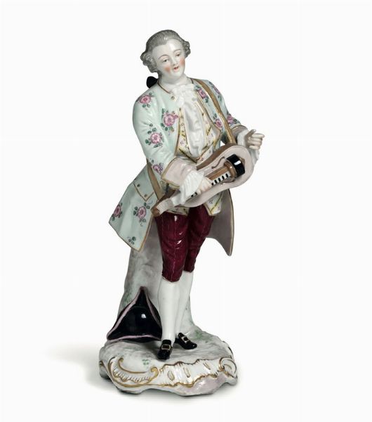 Figurina Parigi, Samson, fine del XIX secolo  - Asta Maioliche e Porcellane - Associazione Nazionale - Case d'Asta italiane