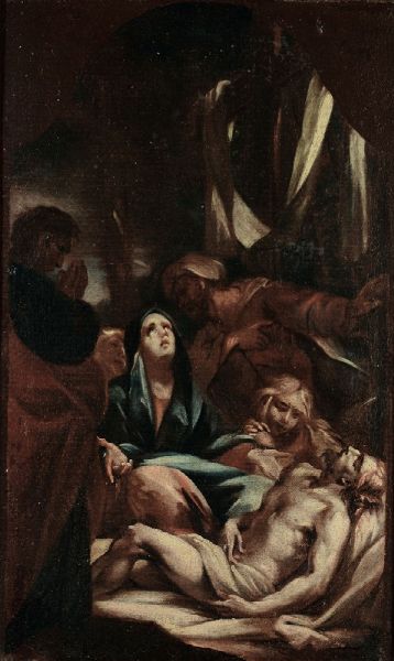 Compianto sul Cristo morto  - Asta Dipinti Antichi - Associazione Nazionale - Case d'Asta italiane
