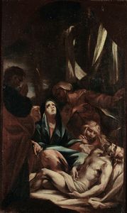 Compianto sul Cristo morto  - Asta Dipinti Antichi - Associazione Nazionale - Case d'Asta italiane