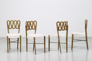 PONTI GIO' (1891 - 1979) - Quattro sedie mod. 969