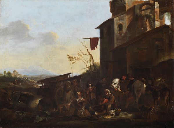 MIEL JAN (1599 - 1663) : La bottega del maniscalco.  - Asta ASTA 263 - ARTE ANTICA E DEL XIX SECOLO - Associazione Nazionale - Case d'Asta italiane