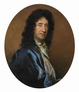 VAJMER GIOVANNI ENRICO (1665 - 1738) - Bottega di. Ritratto di gentiluomo.