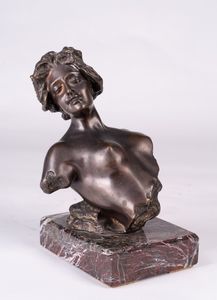 RENDA GIUSEPPE (1859 - 1939) - Busto femminile.