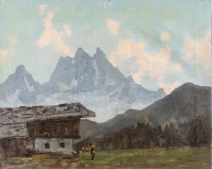 SALVIATI GIOVANNI (1881 - 1951) - Val di Braies.