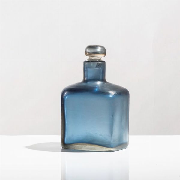 Bottiglia serie Incisi, 1950 ca  - Asta SoloVenini - Associazione Nazionale - Case d'Asta italiane
