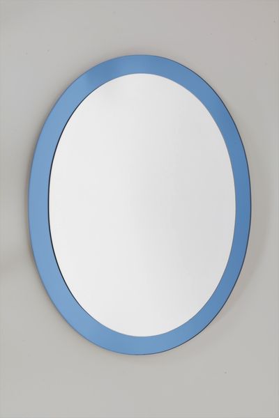 CRYSTAL ART : Specchio ovale  - Asta ASTA 264 - DESIGN (ONLINE) - Associazione Nazionale - Case d'Asta italiane