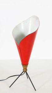 LELII ANGELO (1911 - 1979) - Lampada da tavolo mod. Calla