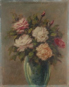 ARTISTA ITALIANO DEL XIX SECOLO - Vaso di fiori.