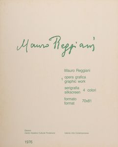 REGGIANI MAURO (1897 - 1980) - Mauro Reggiani (cartella)