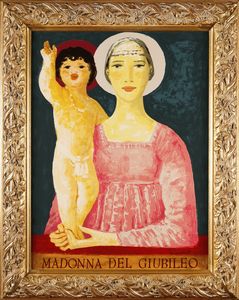FIUME SALVATORE (1915 - 1997) - Madonna del Giubileo.