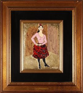 MESSINA FRANCESCO (1900 - 1995) - Ballerina.