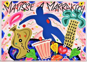 DONZELLI BRUNO (n. 1941) - Matisse Marrakech.