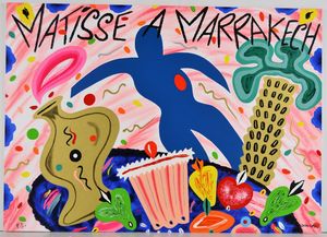 DONZELLI BRUNO (n. 1941) - Matisse Marrakech.