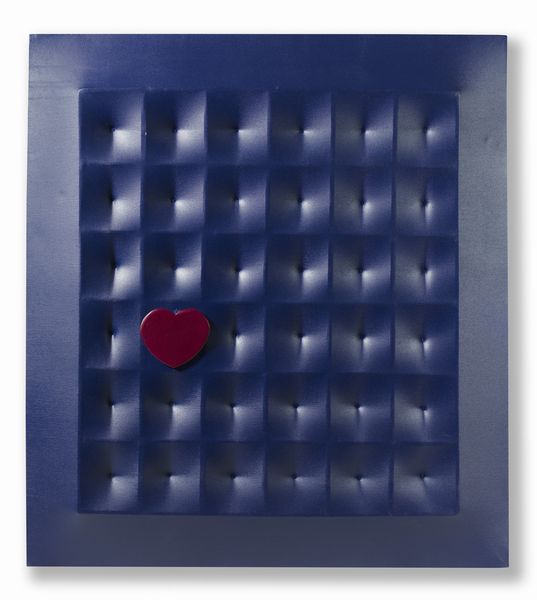 LUDO OMAR (n. 1953) : Blue Heart.  - Asta ASTA 267 - ARTE MODERNA (ONLINE) - Associazione Nazionale - Case d'Asta italiane
