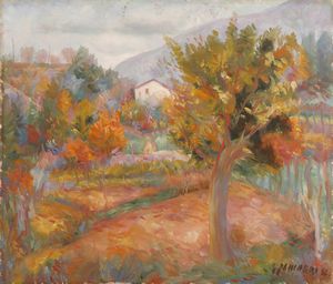 PANCHERI GINO (1905 - 1943) - Paesaggio.